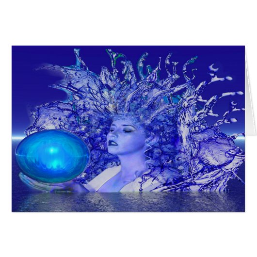 Blue Crystal Cards (Front Horizontal)