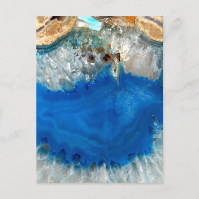 blue crystal postcard (Front)