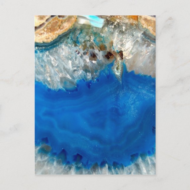 blue crystal postcard (Front)