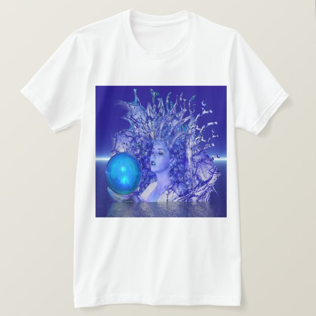 Blue Crystal T-Shirt (Design Front)