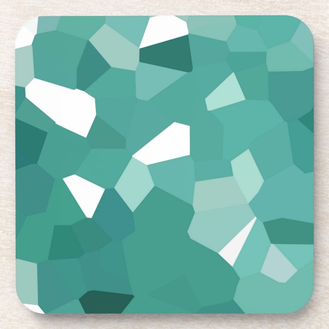 Blue Crystals Coaster (Front)