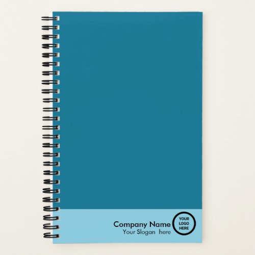 Blue Custom Branded Corporate Personalized Swag No Notebook