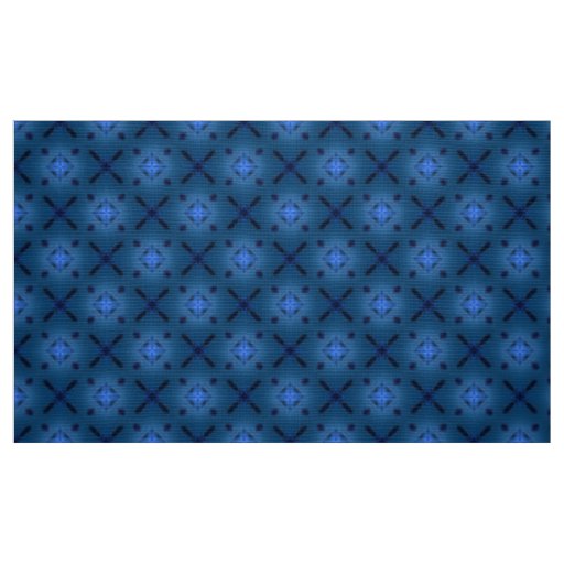 Blue Custom cotton fabric by the yard