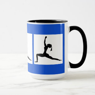 Blue /Customize Color/Combo Coffee Mug/ Cup