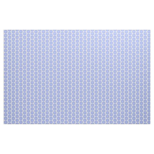 Blue Cuteout Pattern Fabric