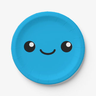 Blue Cutie Paper Plates