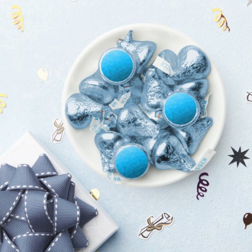 Blue cyan gradient geometric mesh pattern Triangle Hersheys Kisses