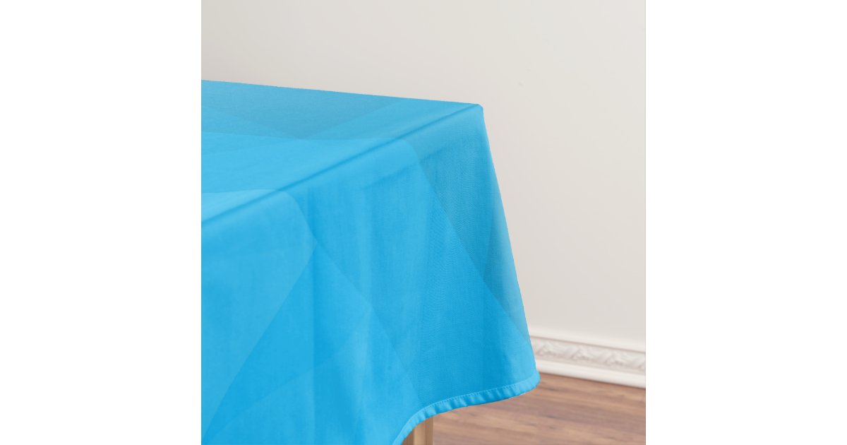 Triangular Tablecloth Blue cyan gradient geometric mesh pattern Triangle Tablecloth | Zazzle