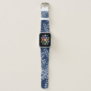 Blue Cyan Octopus Art Apple Watch Band