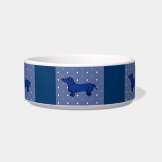 Blue Dachshund Quilt Bowl