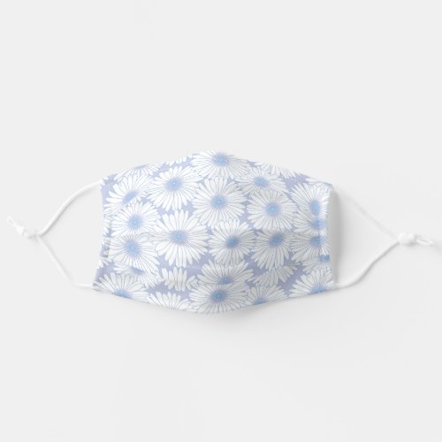 Blue Daisies Adult Cloth Face Mask