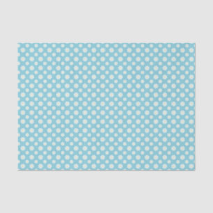 Blue Daisies Floral Pattern Tissue Paper