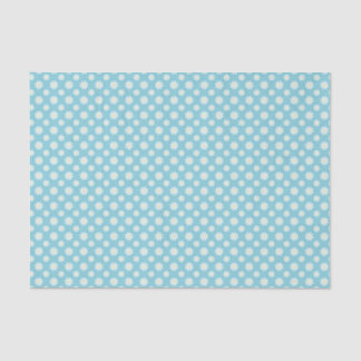 Blue Daisies Floral Pattern Tissue Paper