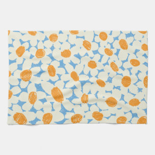 Blue Daisies Kitchen Towel