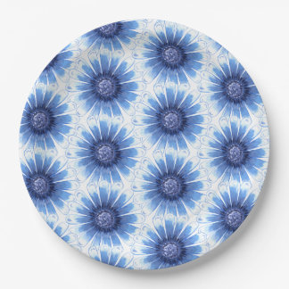 Blue Daisy All Over Print Plate