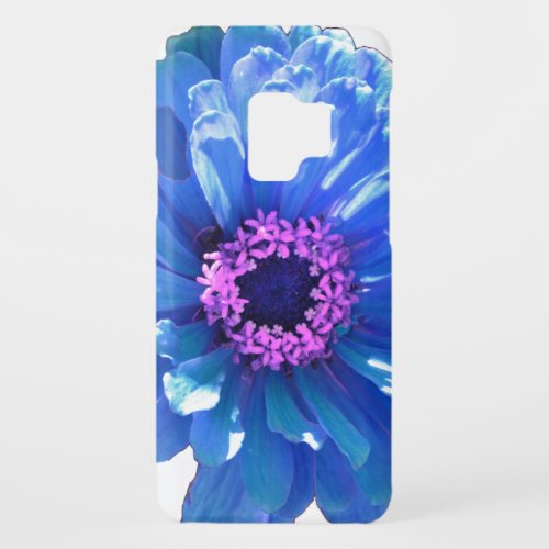 Blue daisy blue floral photo Case_Mate samsung galaxy s9 case