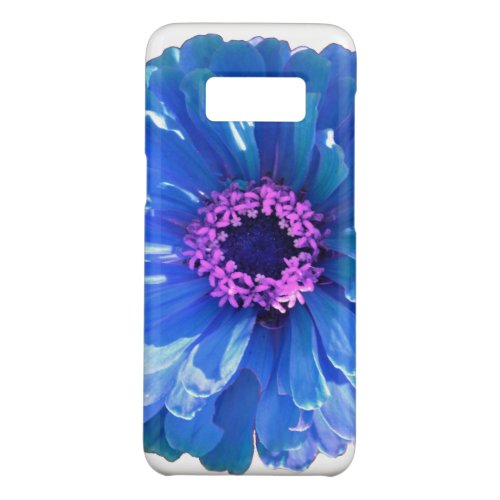 Blue daisy blue floral photo Case_Mate samsung galaxy s8 case