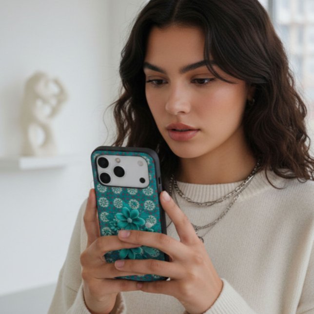 Blue Daisy Case-Mate iPhone Case (Creator Uploaded)