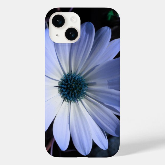 Blue Daisy Flower Case-Mate iPhone Case (Back)