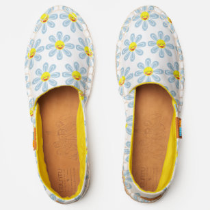yellow daisy shoes