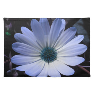 Blue Daisy Flower Placemat