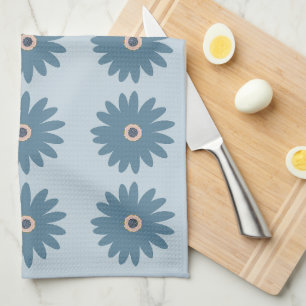 Blue Daisy Kitchen Towel