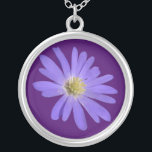 Blue Daisy Necklace Blue Daisy Gifts Keepsake<br><div class="desc">Blue Daisy Necklace Blue Daisy Classic Jewelry Beautiful Romantic Blue Daisy Gifts Necklaces Mementos Blue Daisy Jewelry Keepsakes & Gifts for Friend Family Men Women Kids Home & Office Original Stylish Daisy Keepsakes & Flower Gifts Design by Kim Hunter. See www.kimhunter.ca for many more Cards & Keepsakes Online.</div>