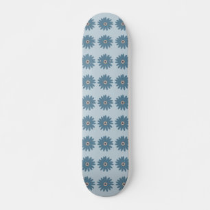 Blue Daisy Skateboard