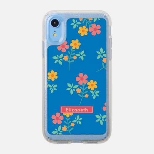 Blue Daisy Vintage Bouquet  Speck iPhone XR Case