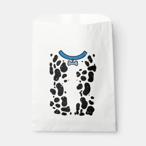 Blue Dalmatian Costume Funny Halloween Dog Men Wom Favor Bag