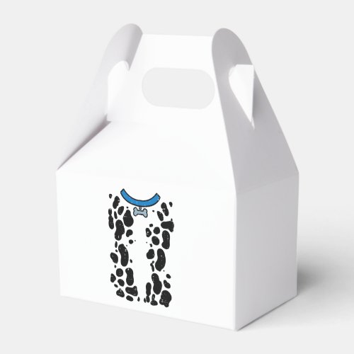 Blue Dalmatian Costume Funny Halloween Dog Men Wom Favor Boxes