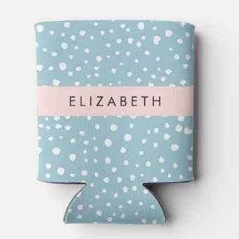 Blue Dalmatian Spots, Dalmatian Dots, Your Name Can Cooler | Zazzle