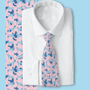 Blue Dalmatians Neck Tie