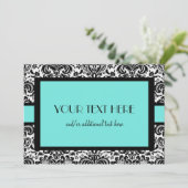 Blue Damask (Standing Front)