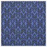 Blue Damask Fabric