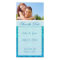 Blue Damask/photo  "Save the Date"
