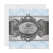 Blue Damask Prince Baby Boy Shower