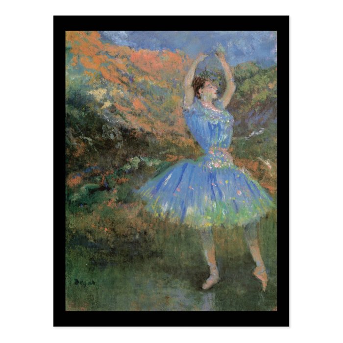 Blue Dancer Postcard