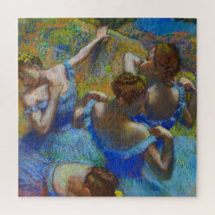 Blue dancers by Edgar Degas Jigsaw Puzzle