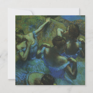Blue Dancers by Edgar Degas, Vintage Impressionism