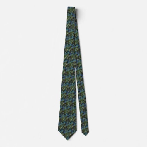 Blue Dancers by Edgar Degas Vintage Impressionism Tie