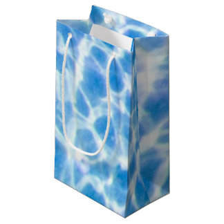 Blue Dappled Water Small Gift Bag