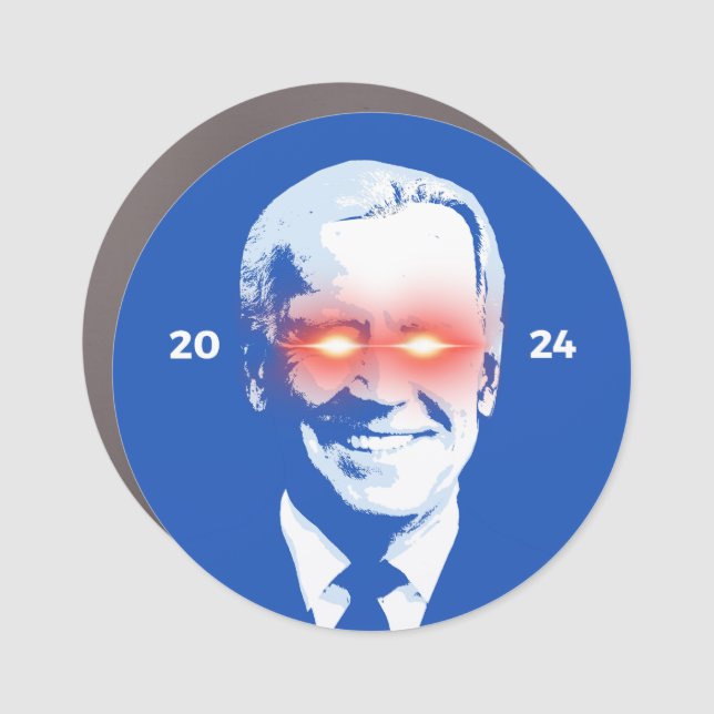 Blue Dark Brandon 2024 Car Magnet (Front)