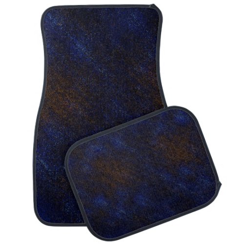 Blue Dark Noise Car Floor Mat