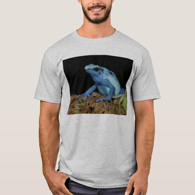 Blue Dart Frog (Dendrobates azureus).jpg T-Shirt (Front)