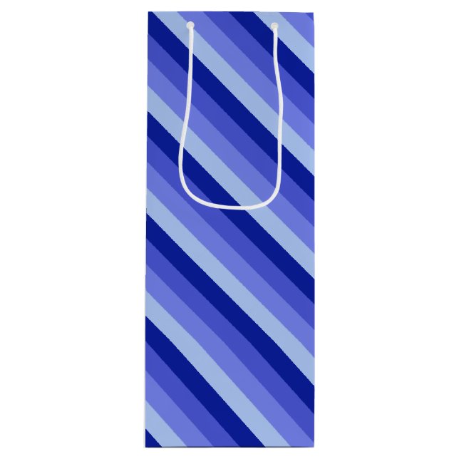 Blue Days Wine Gift Bag (Front)