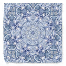 Blue Decorative Bandana