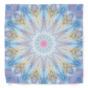 Blue Decorative Bandana