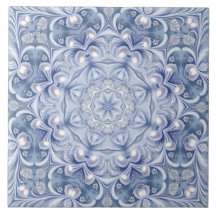 Blue Decorative Ceramic Tile