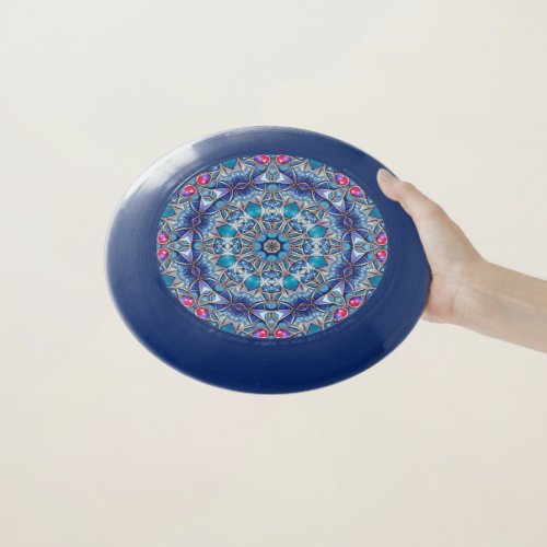 Blue Decorative Frisbee